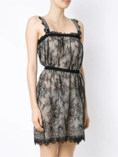 Shop À La Garçonne Lace Dress - Black