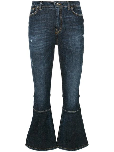 Shop Dolce & Gabbana Kick Flare Jeans In Blue