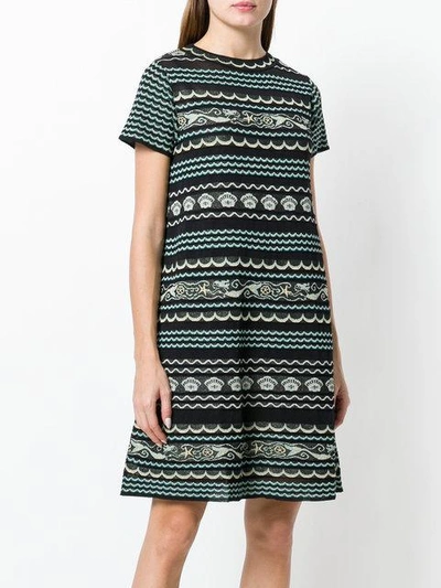 Shop M Missoni Metallic Knit Mini Dress