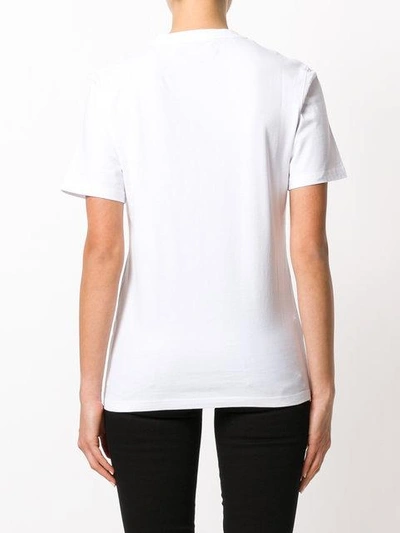 Shop House Of Holland Text Print T-shirt - White