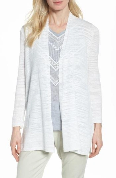 Shop Nic + Zoe Cliff Dive Cardigan In Paper White