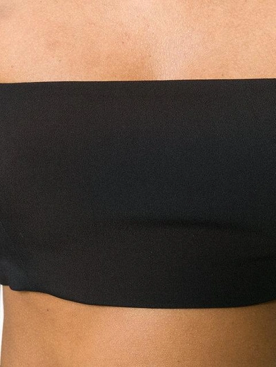 Shop Isabel Benenato Sleeveless Crop Top In Black