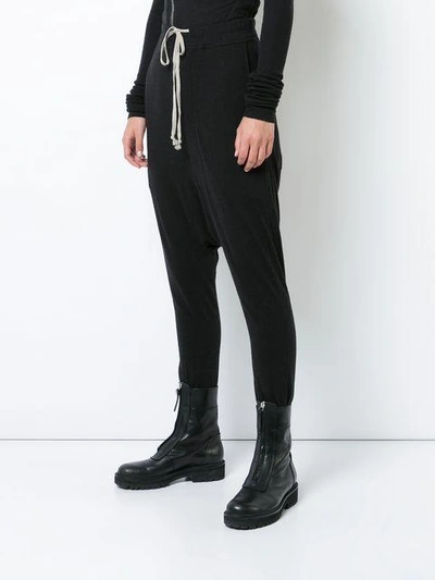 Shop Rick Owens Lilies Loose Fit Pants - Farfetch In Black