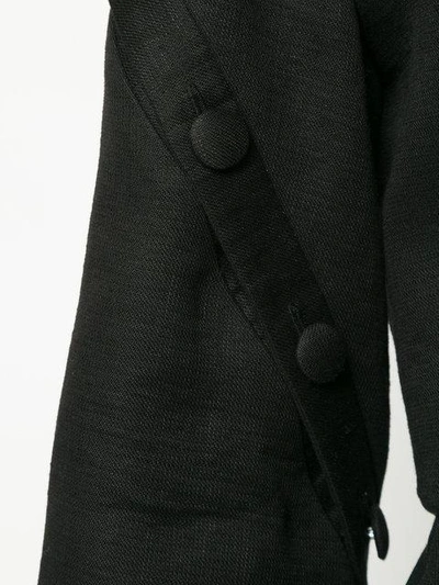 Shop Materiel Matériel Cropped Blazer - Black