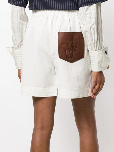 Shop Jw Anderson Boxer Shorts In White