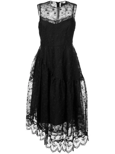Shop Simone Rocha Lace Asymmetric Dress