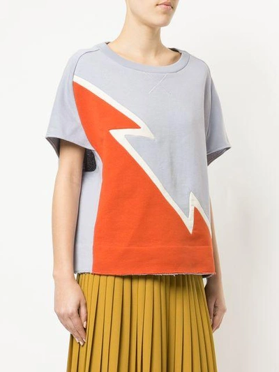 Shop Marni Dovetail Print Sweatshirt In Pink