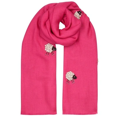 Shop Janavi Sheep Each Side Cashmere Scarf In Natural