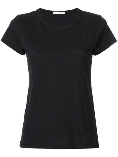 Rag & Bone Rag And Bone Black The Tee T-shirt In Black
