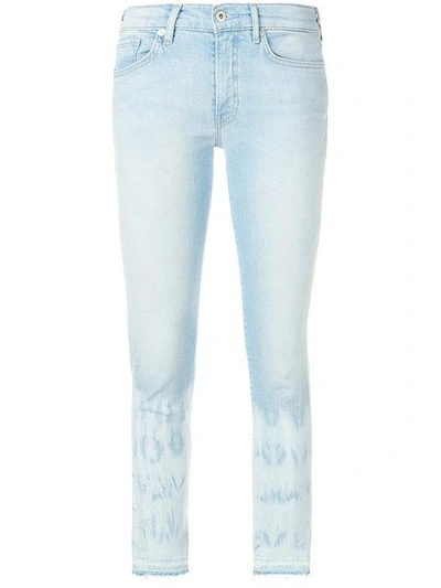 Shop Levi's Slim Cropped Jeans In Blue