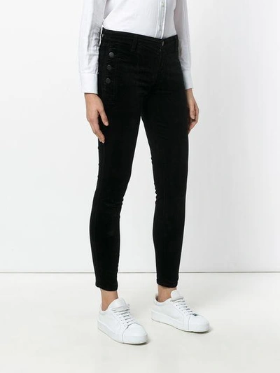 Shop J Brand Zion Skinny Jeans In J3 Black