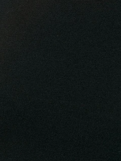 Shop Le Tricot Perugia Long Sleeved Sweatshirt In Black