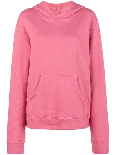 Shop The Elder Statesman Pink Cactus Hoodie