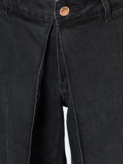 Shop Aalto Panelled Wide-leg Jeans