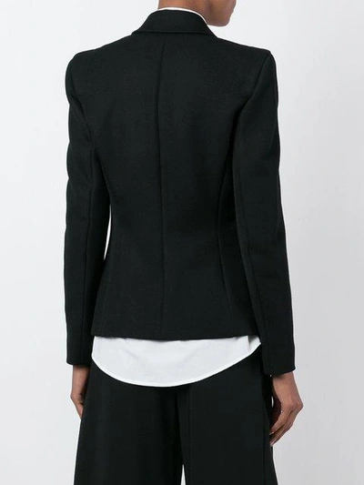 Shop Chalayan Signature Fitted Jacket In Black