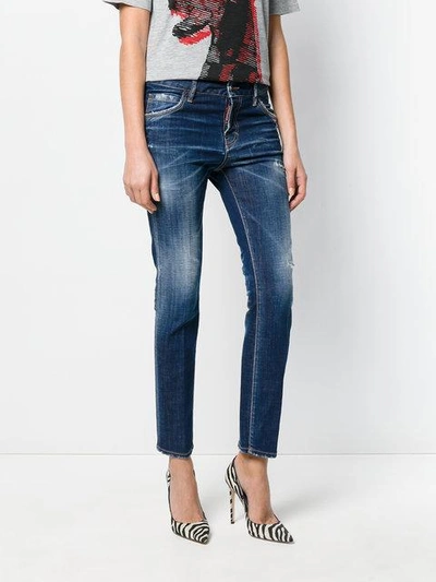 Shop Dsquared2 Cool Girl Jeans In Blue