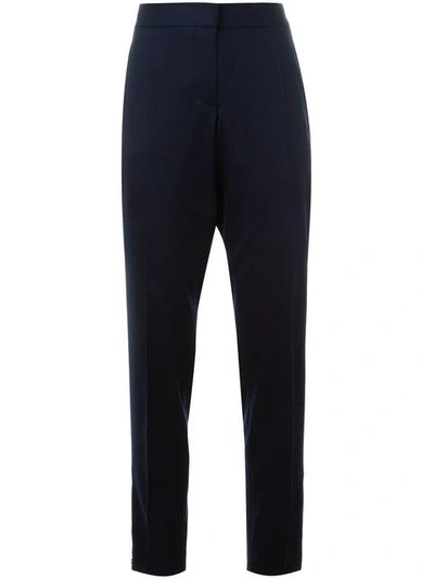 Shop Stella Mccartney 'vivian' Trousers In Blue