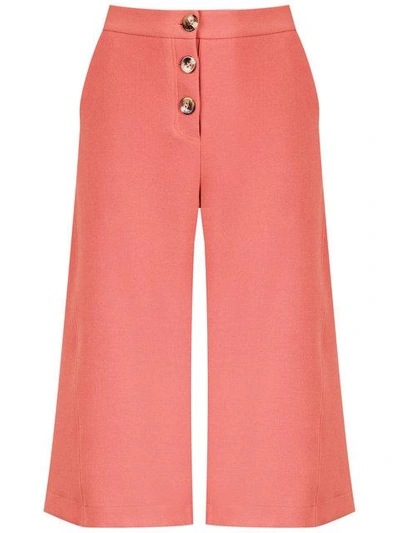 Shop Olympiah Andes Pantacourt Trousers In Pink