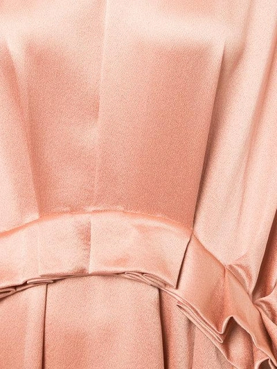 Shop Roksanda Short Sleeve Dress In Pink