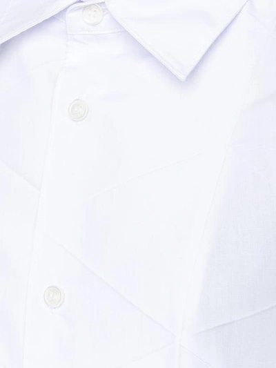 Shop Junya Watanabe Origami Shirt In White