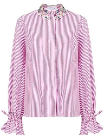 Shop Vivetta Zaniah Shirt In Pink