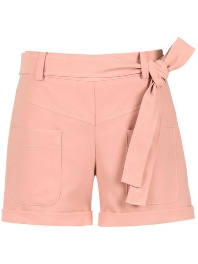 Shop Olympiah Machu Picchu Shorts In Pink