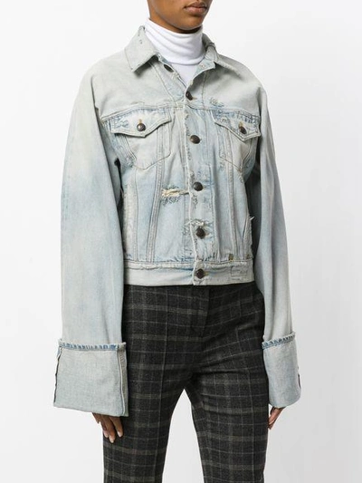 Shop R13 Distressed Denim Jacket