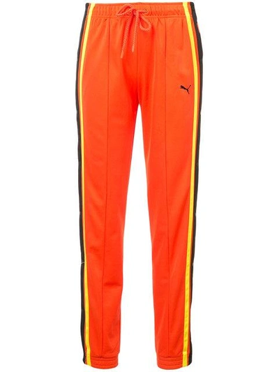 Shop Fenty X Puma Tearaway Track Trousers - Yellow In Yellow & Orange