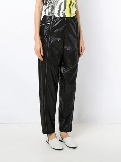 Shop Mara Mac Zipped Straight Trousers - 0002