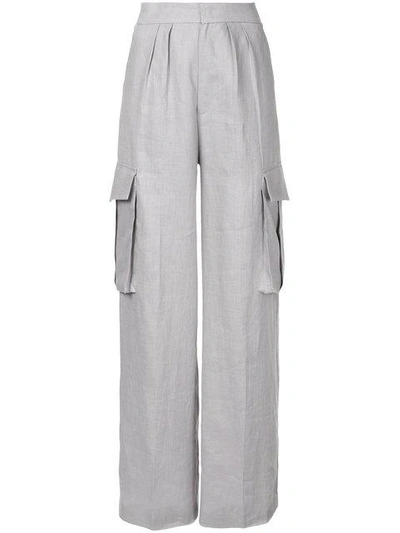 Shop Bambah Cargo Pants In Gray