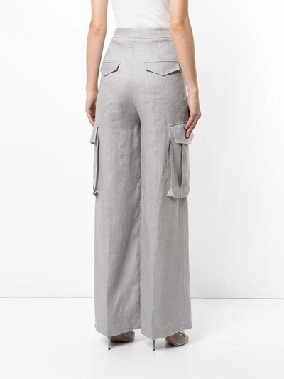 Shop Bambah Cargo Pants In Gray