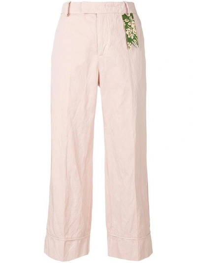Shop The Gigi Irma Trousers In Pink & Purple