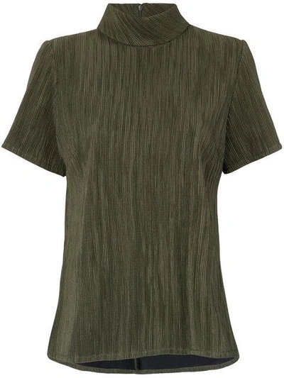 Shop Olympiah Laria Blouse In Green