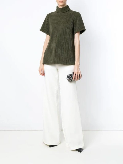Shop Olympiah Laria Blouse In Green