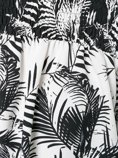 Shop Sonia Rykiel Palm Print Top - Black