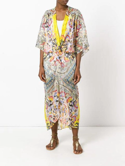 Shop Etro Wrap Beach Dress