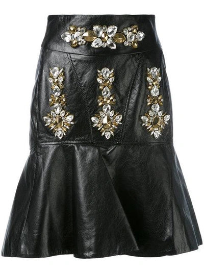 Shop Stefano De Lellis Embellished Skirt