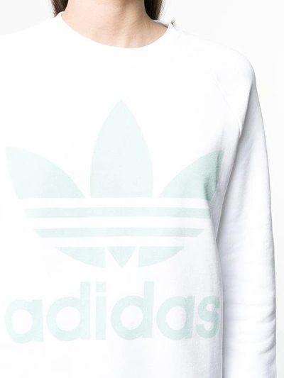 Shop Adidas Originals Logo Patch Sweatshirt