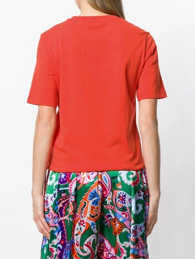 Shop Kenzo Tiger T In Red