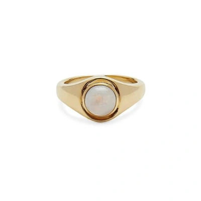 Shop Edge Of Ember Beam Moonstone Ring