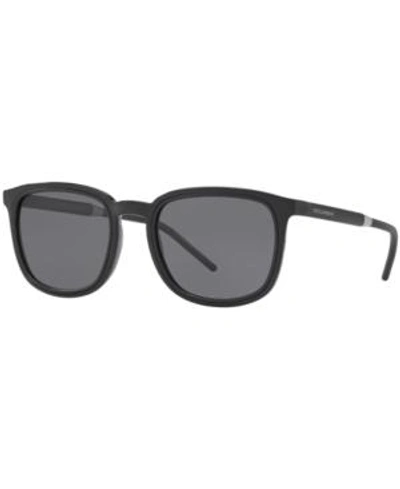 Shop Dolce & Gabbana Sunglasses, Dg6115 In Gray Polar/black