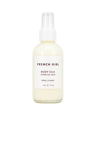 Shop French Girl Organics Rose Body Silk In N,a