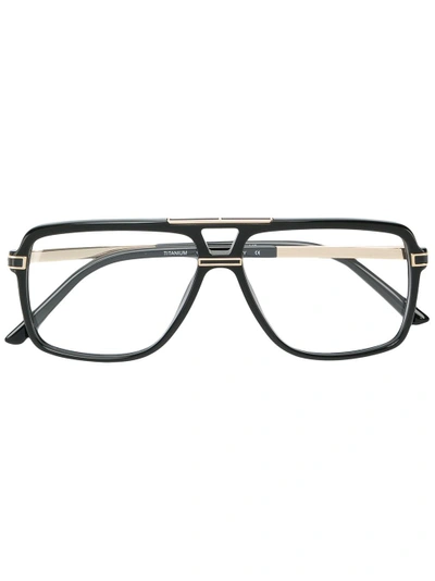Shop Cazal 6018 Glasses In Black
