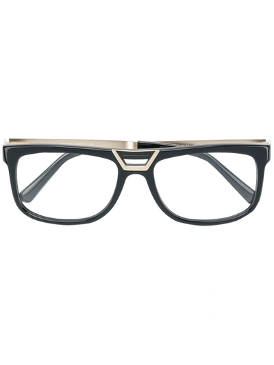 Shop Cazal 6017 Glasses - Black