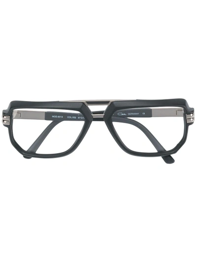 Shop Cazal 6013 Glasses - Black