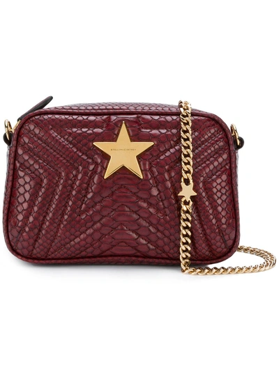 Shop Stella Mccartney Stella Star Shoulder Bag - Red