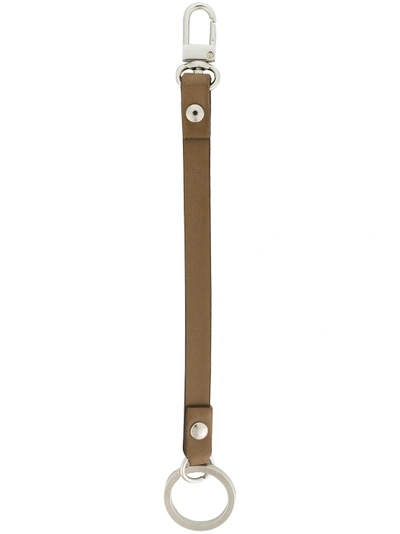 Shop Lemaire Keychain Strap In Brown