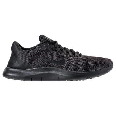 Shop Nike Men's Flex Rn 2018 Running Shoes, Black