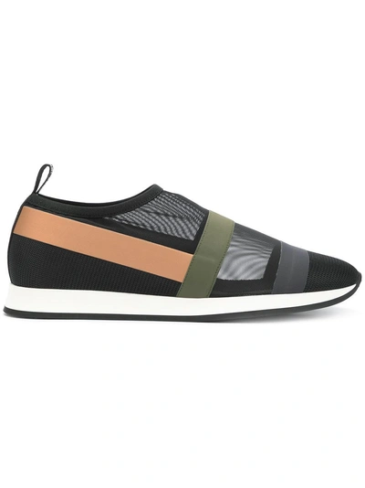 Shop Fendi Slip-on Sneakers