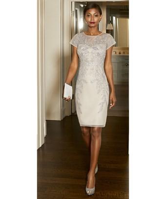 adrianna papell beaded cocktail dress